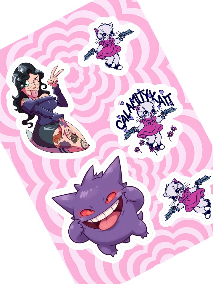 KAIT STICKERS SHEET product image (1)