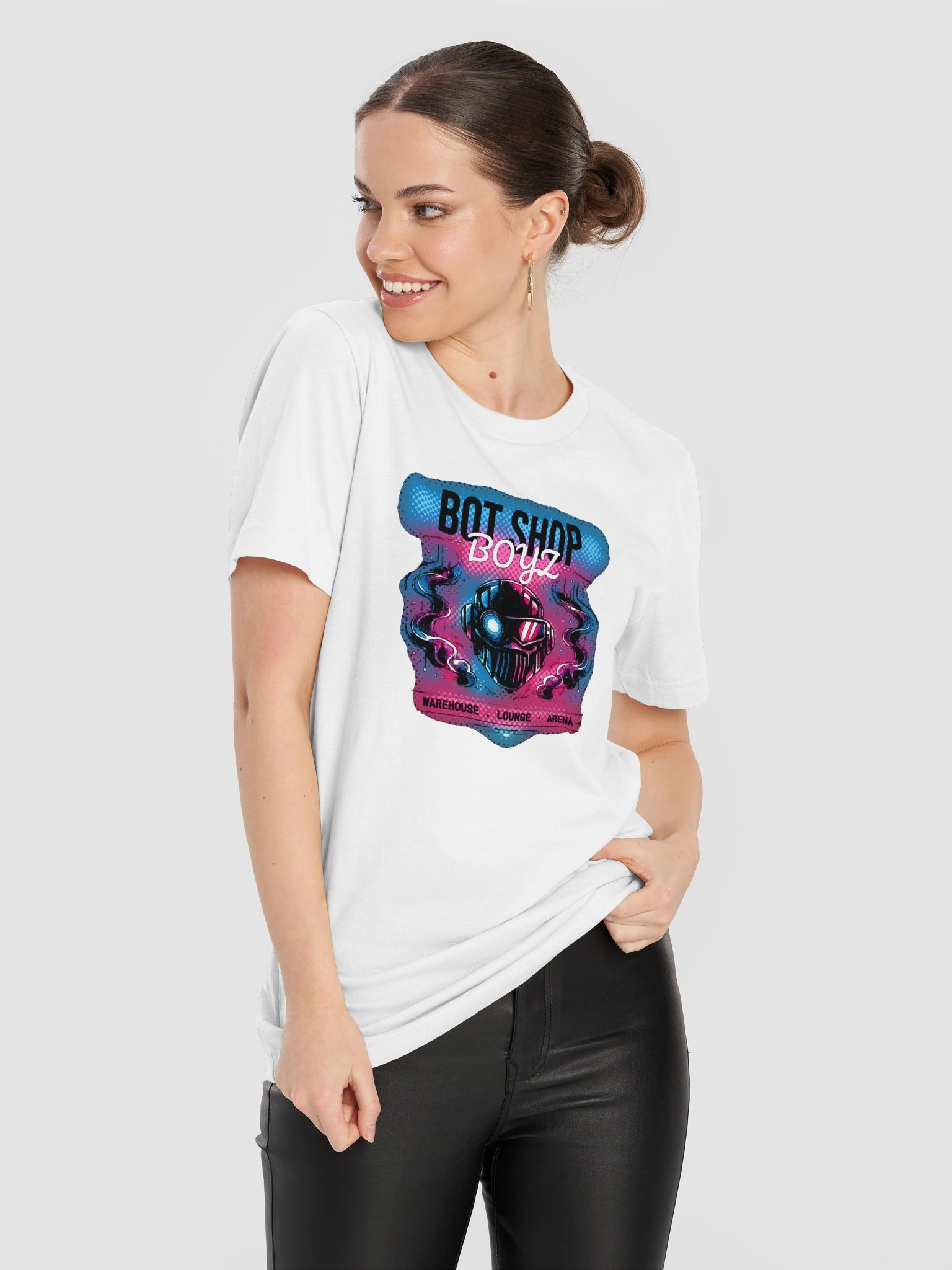 BOT SHOP BOYZ Neon Robot Tee product image (25)