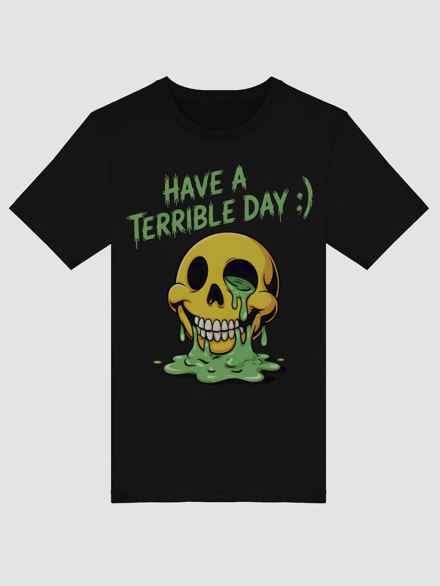 Terrible Day Skull Super-Soft Tee product image (5)