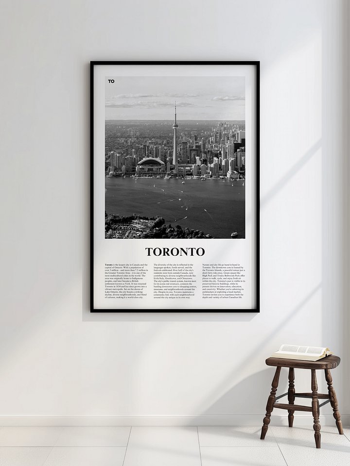 Toronto 01 Newspaper Poster product image (2)