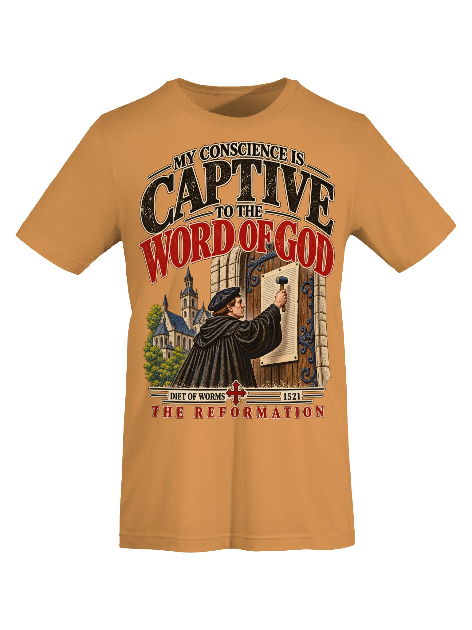 Here I Stand — Captive to the Word | Reformation T-Shirt product image (43)