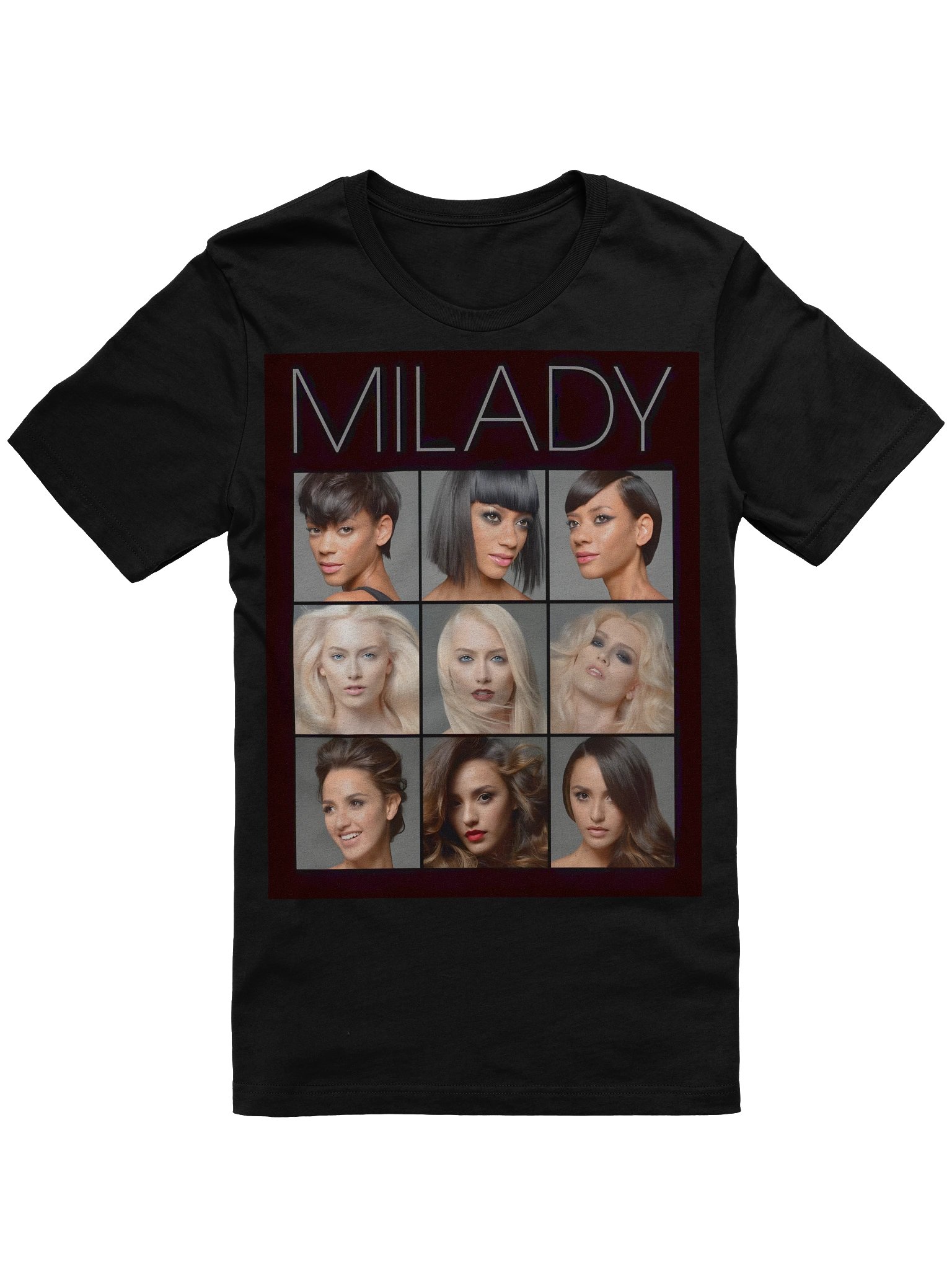 MILADY Portrait Grid Tee product image (1)