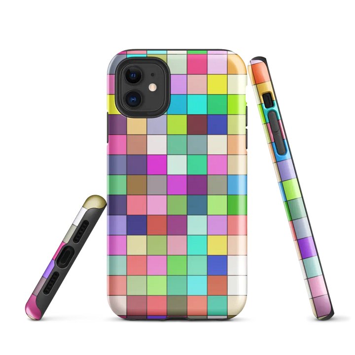 Colorful Squares - Tough Case for iPhone® product image (1)