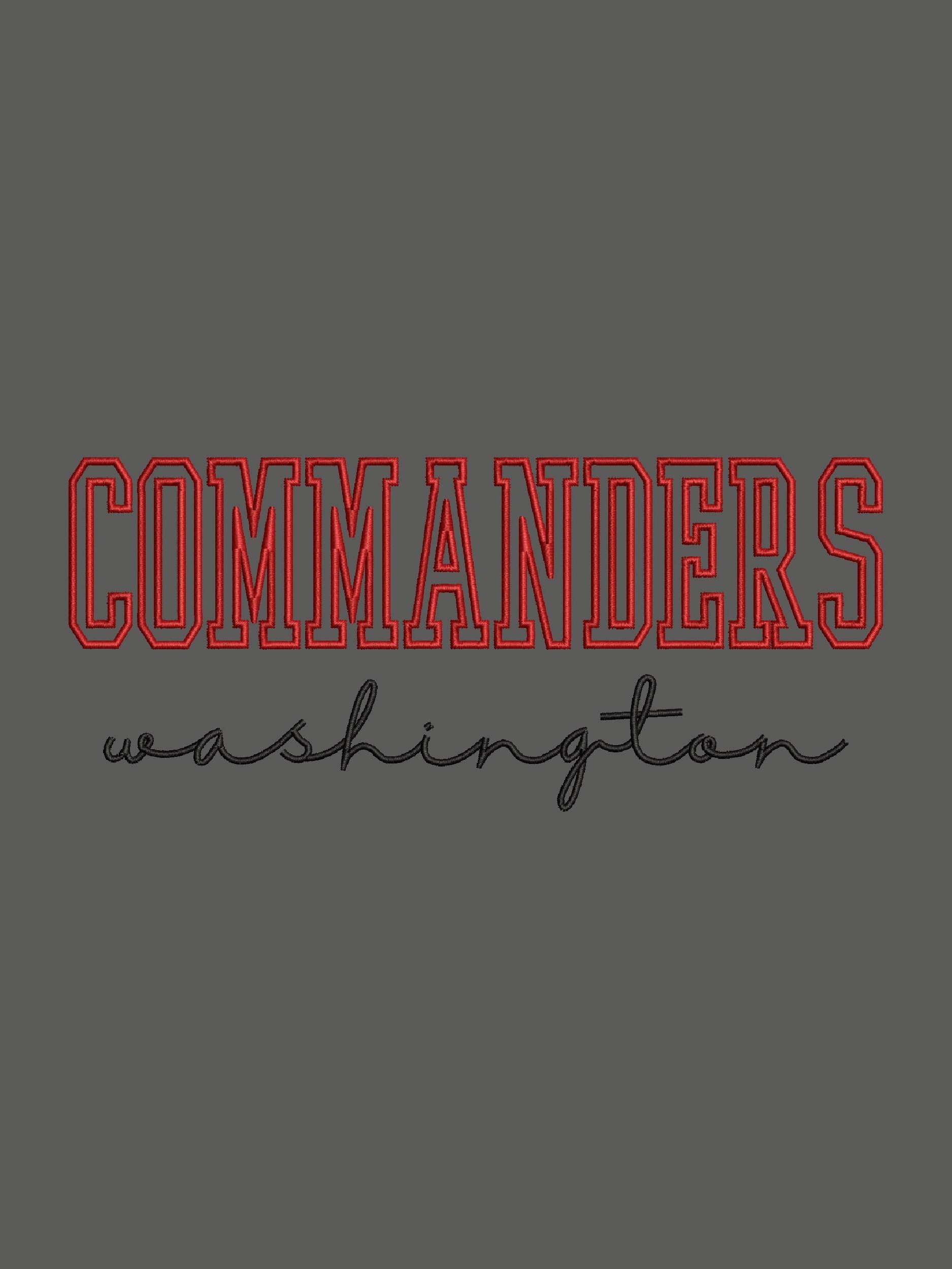 NFL COMMANDERS APPLIQUE product image (1)