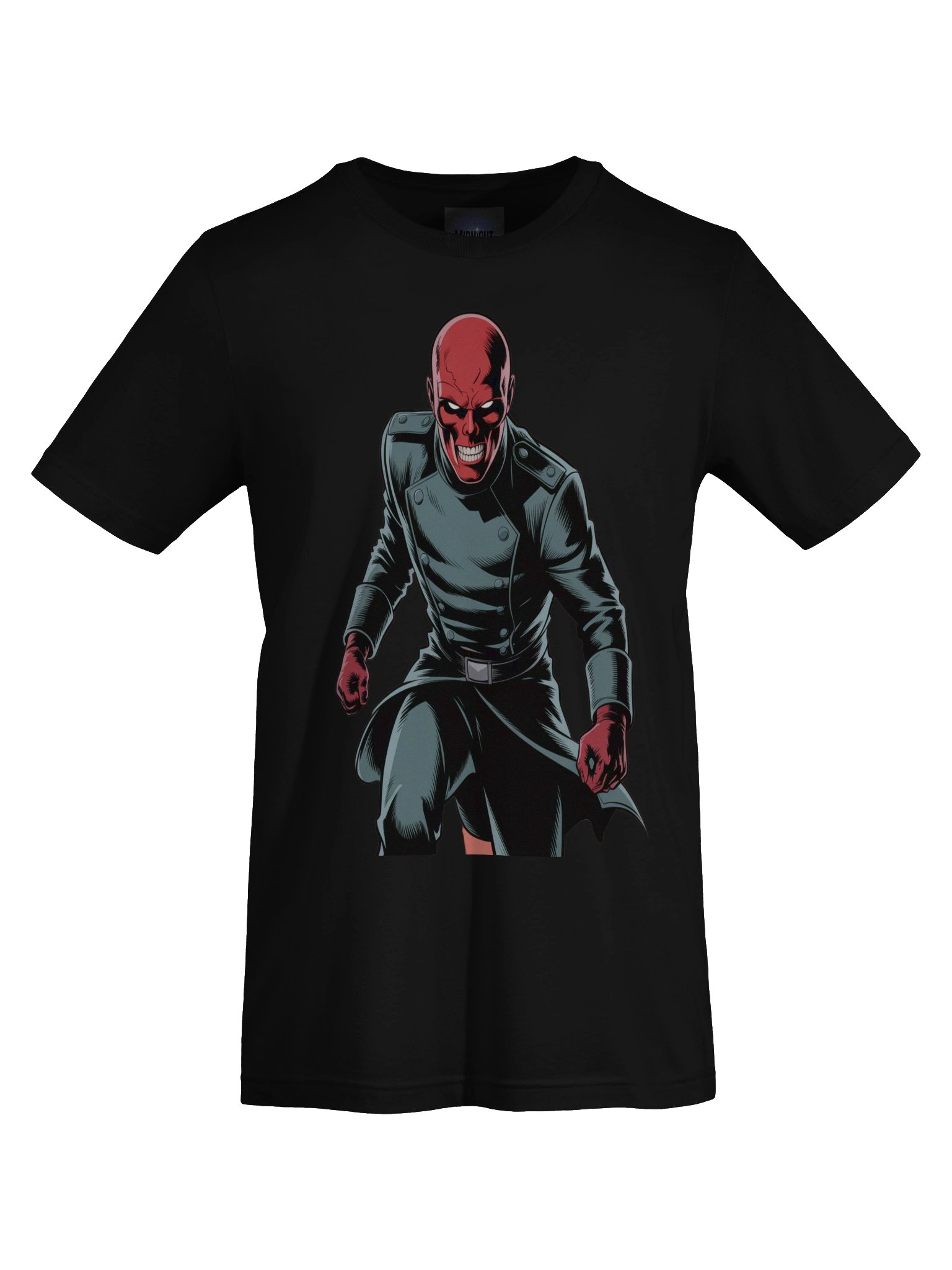 Crimson Eclipse: Red Skull Supersoft Graphic T-Shirt product image (1)