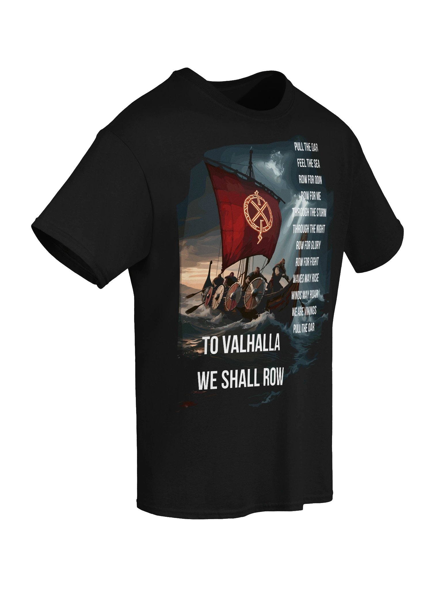 Row for Odin Viking Longship Tee product image (6)