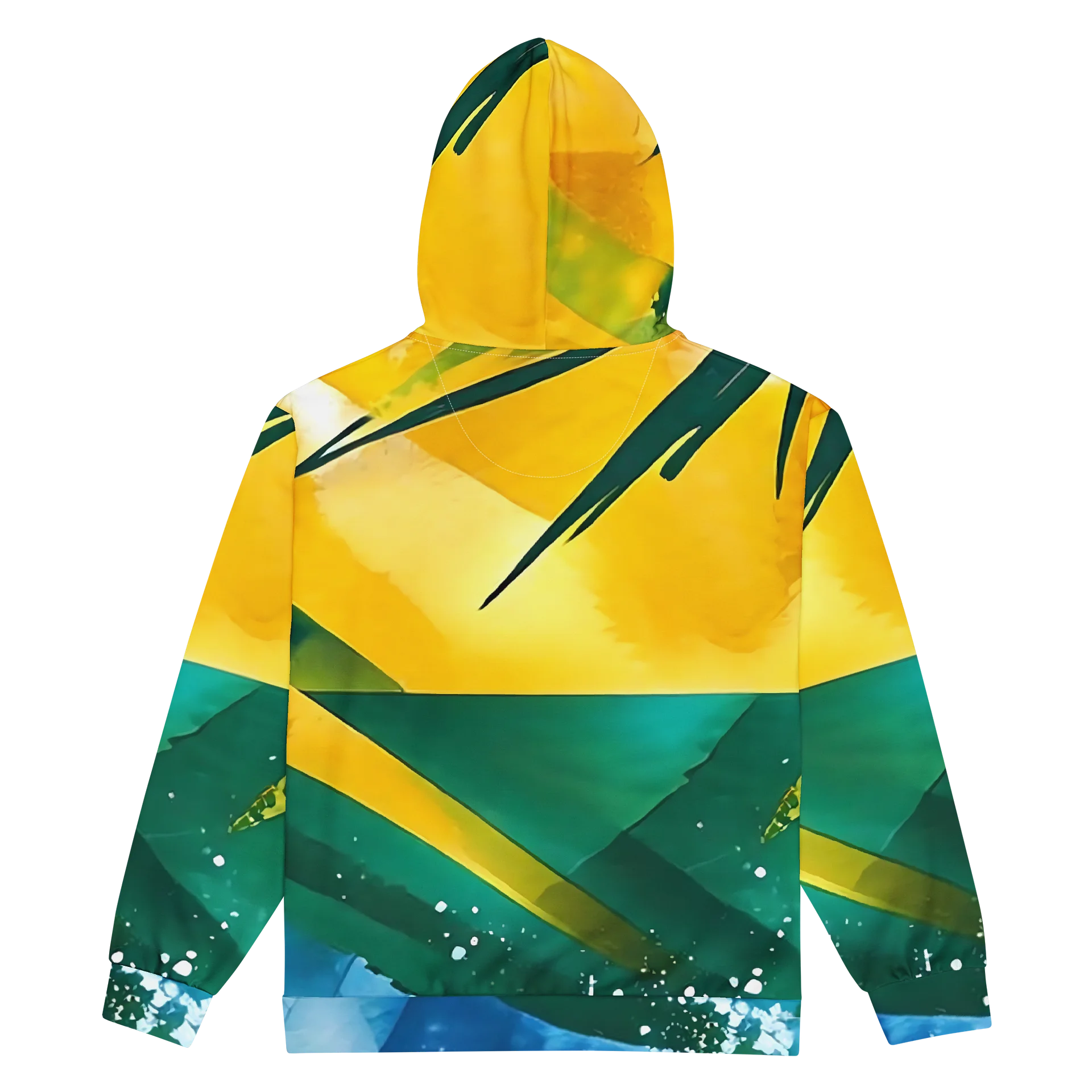 CaribbeanApples - St. Vincent and the Grenadines - SVG Vintage Sport Diplomat Print | Unisex Zip Hoodie product image (4)