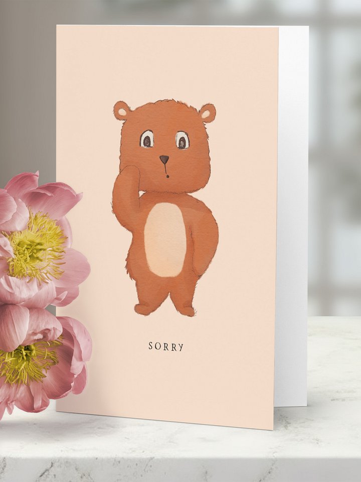 Sorry Oopsie Bear Card product image (1)