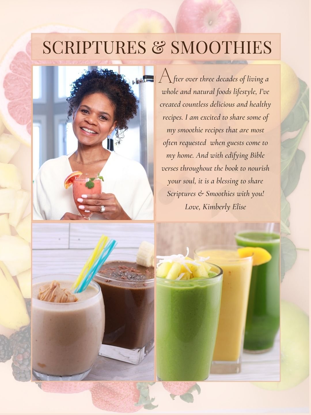 Scriptures & Smoothies Recipe Book - Hard Cover product image (7)