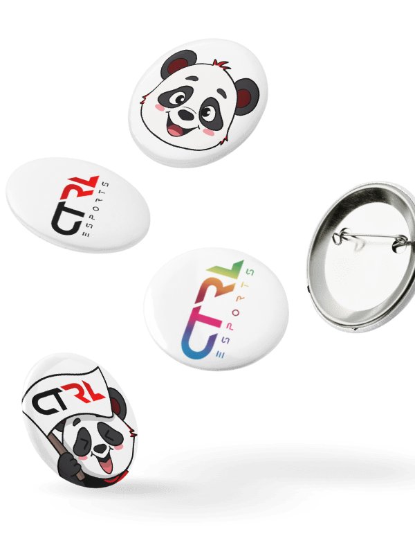 CTRL Pins with mascot product image (2)