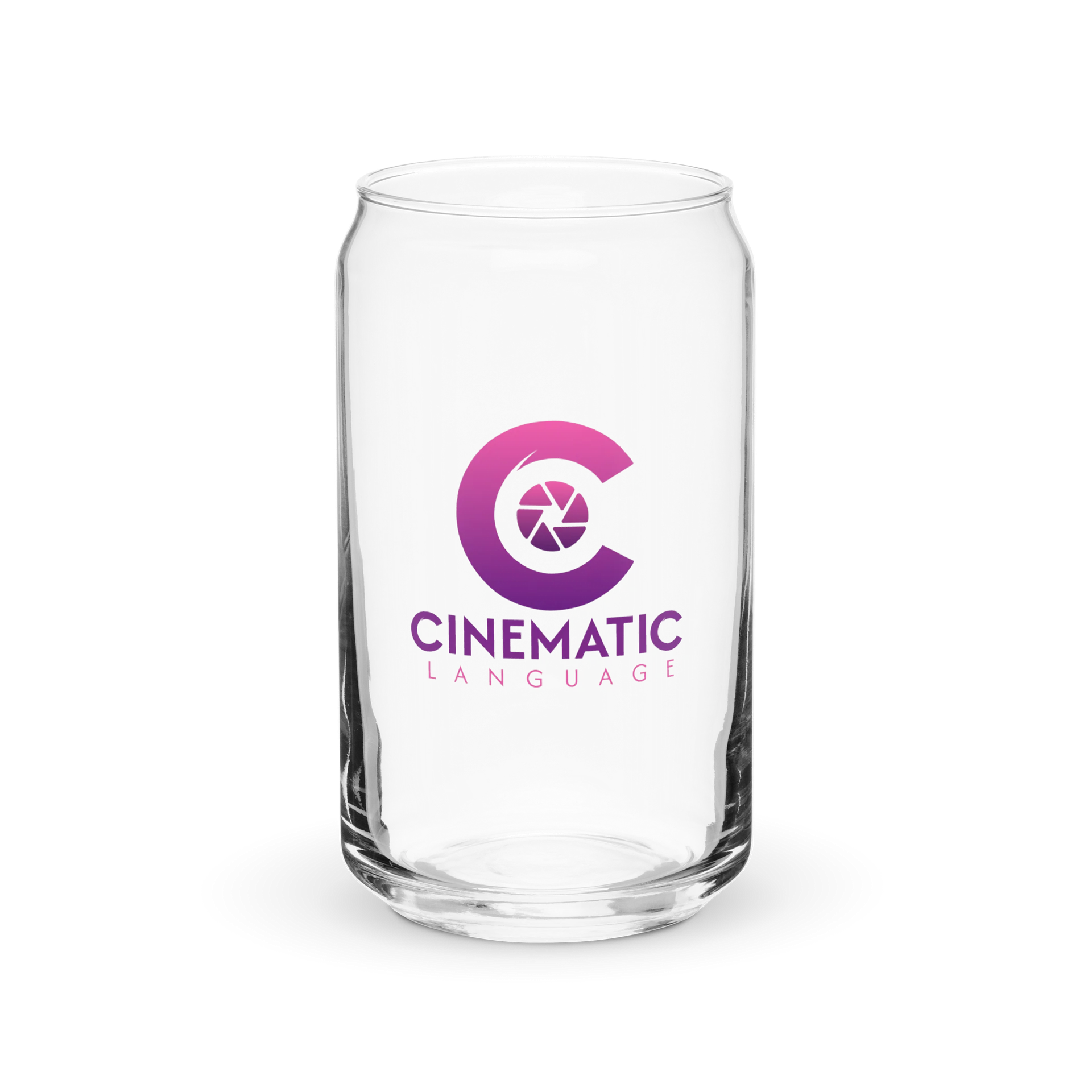 Cinematic Language Can-Shaped Glass product image (1)