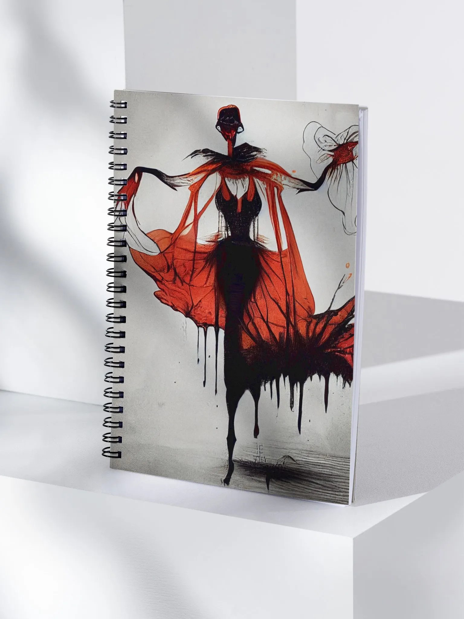 Dramatic Flow Spiral Notebook product image (4)