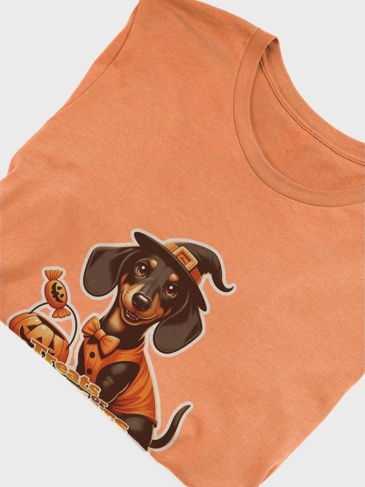 Dachshund Treat Halloween - T-shirt product image (35)