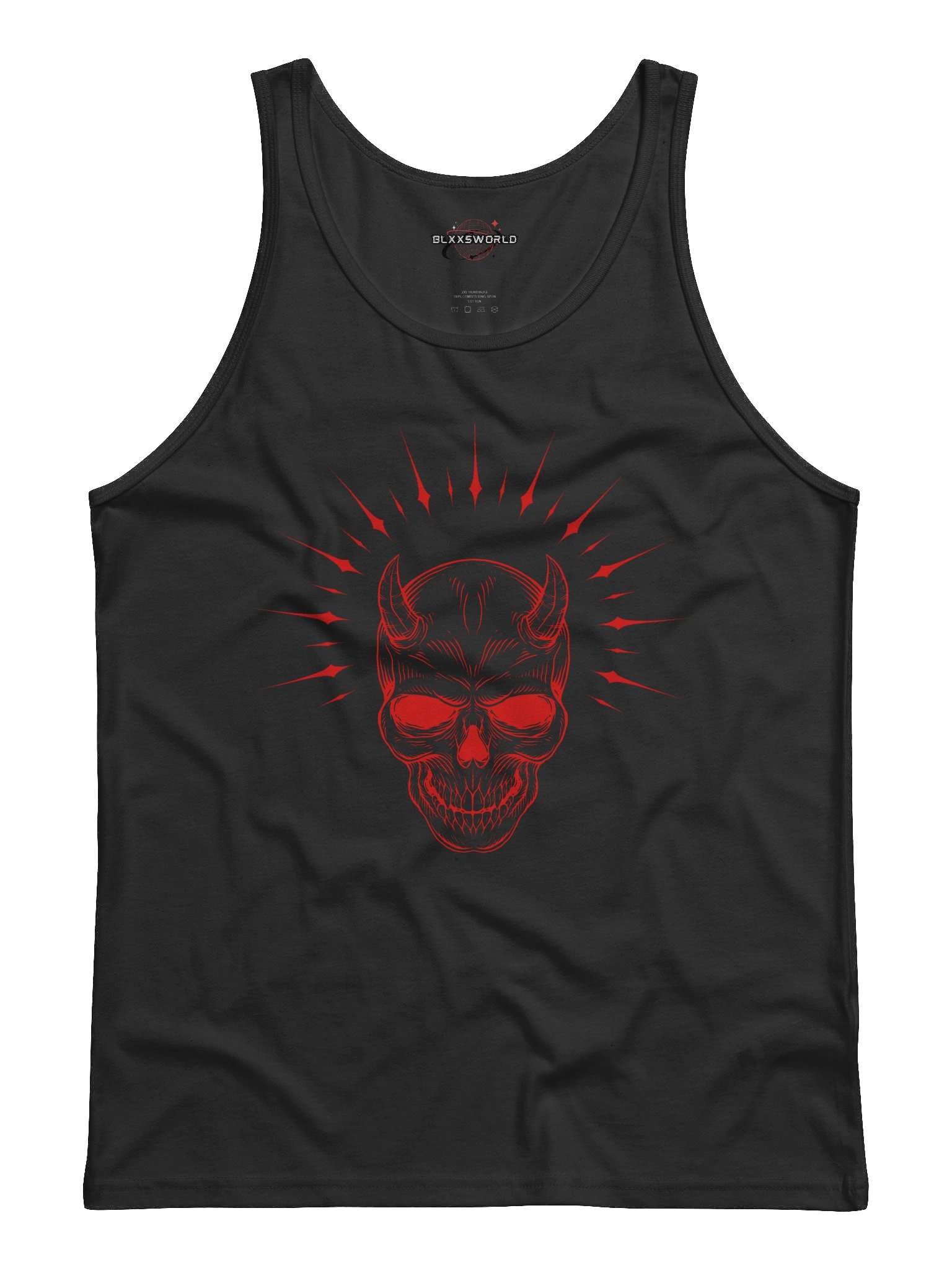 Heal In Hell Tank Red product image (1)