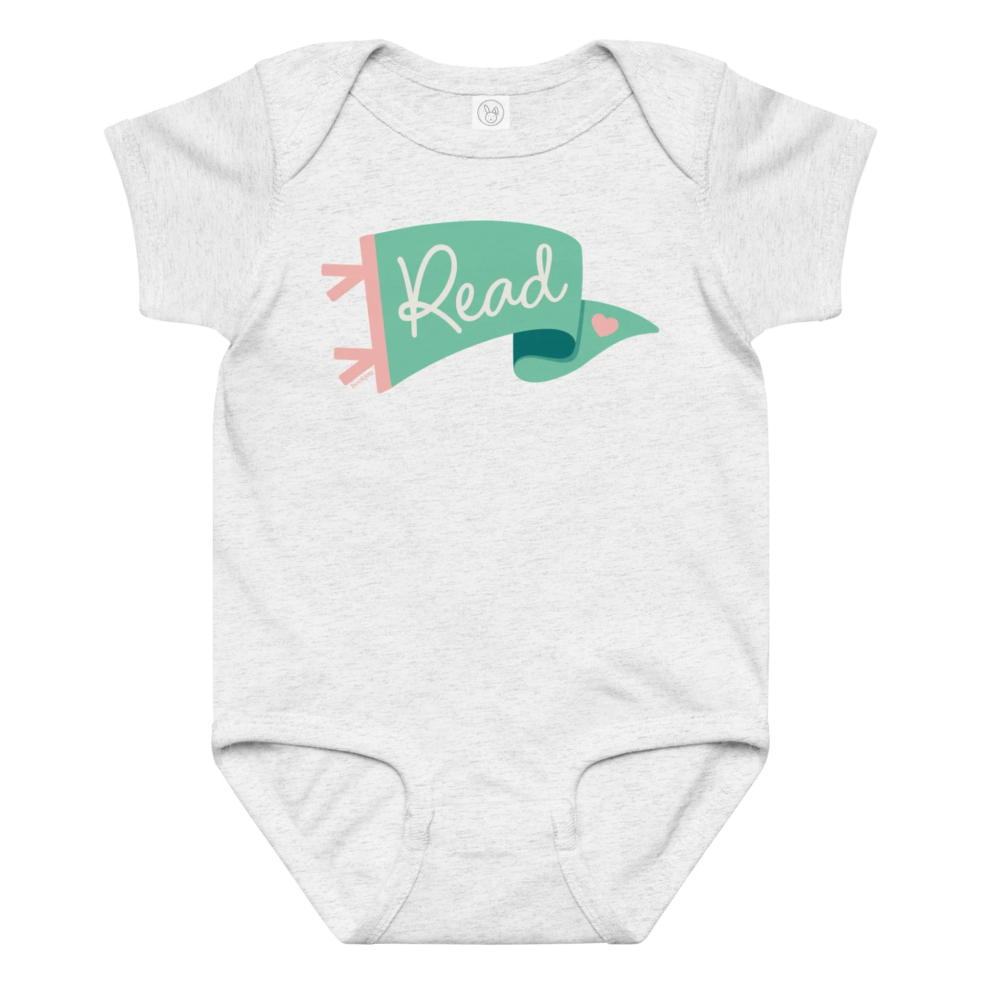 Go Team...Read! Mint Pennant Onesie product image (1)