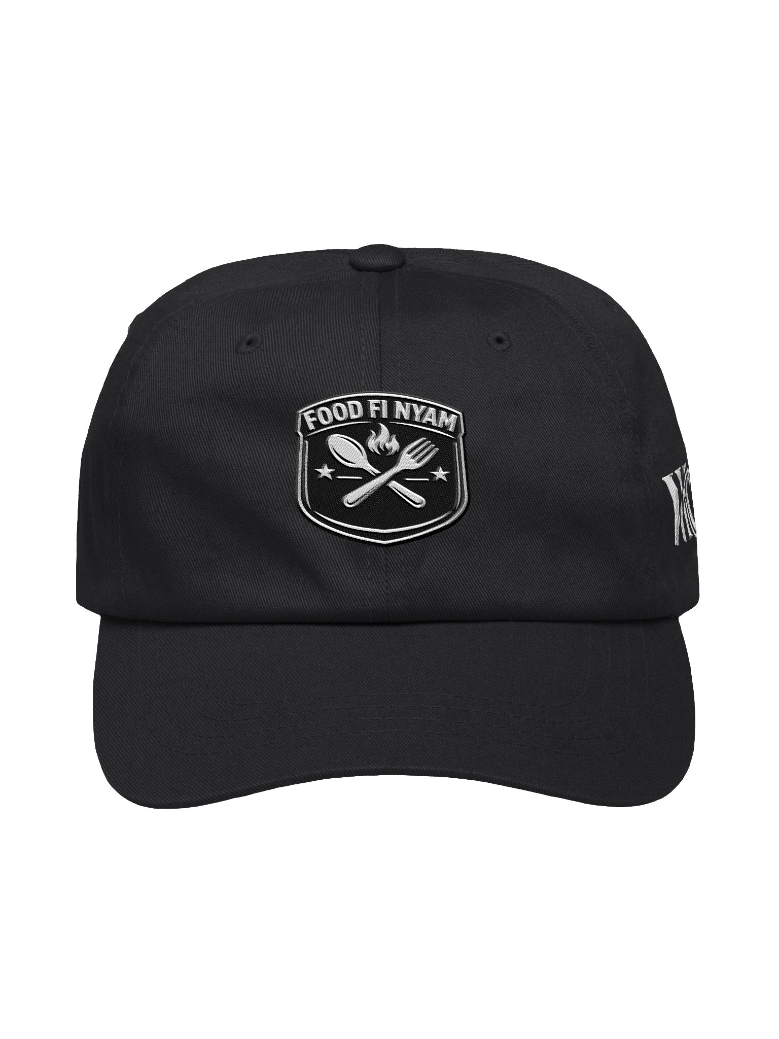 Food Fi Nyam Shield Dad Hat product image (1)