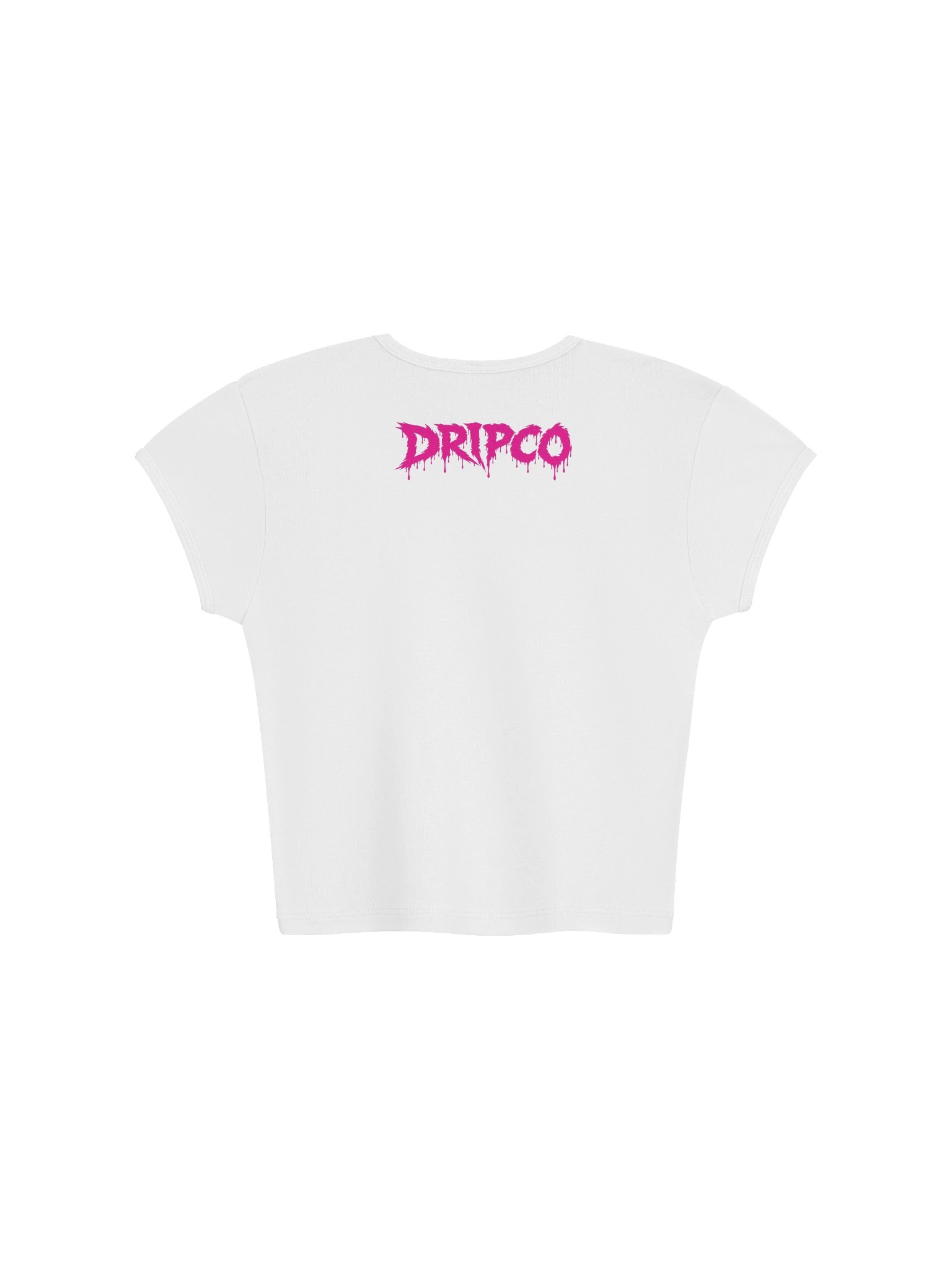 DRIPCO Pink Graffiti Baby Tee product image (18)
