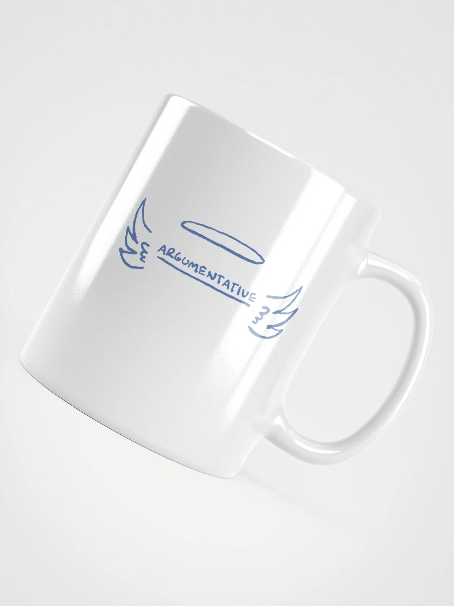 ANGELIC (teal design) mug product image (7)