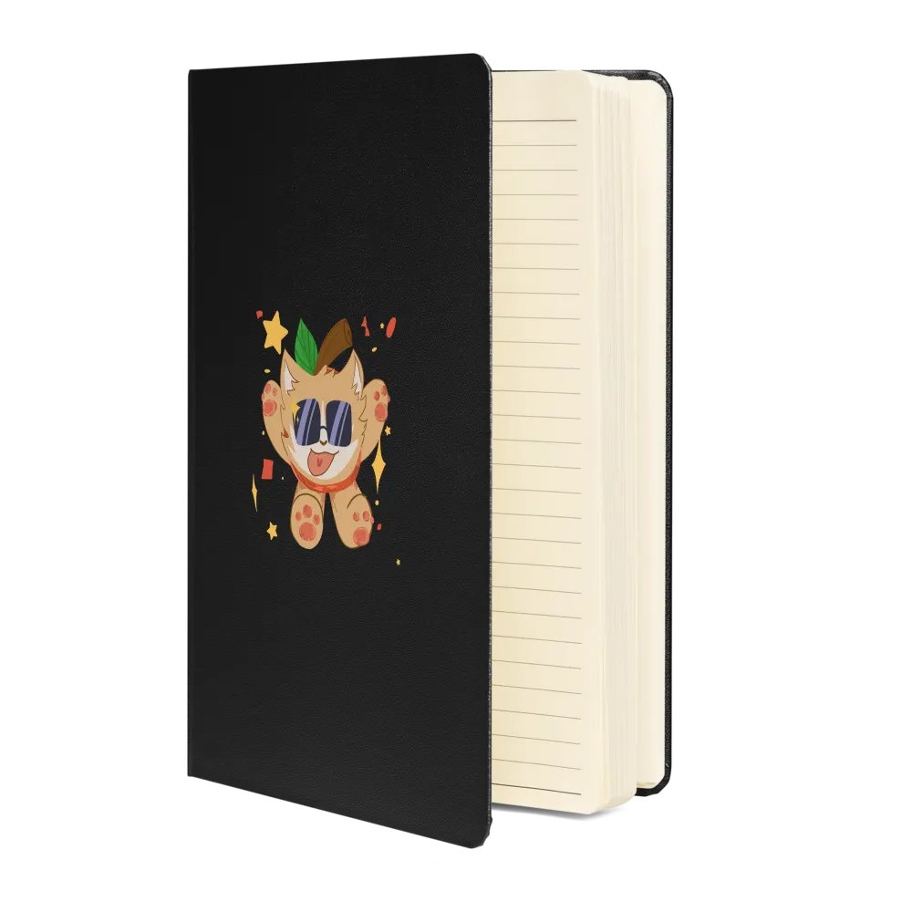 Hardcover Notebook With AppleCat product image (3)