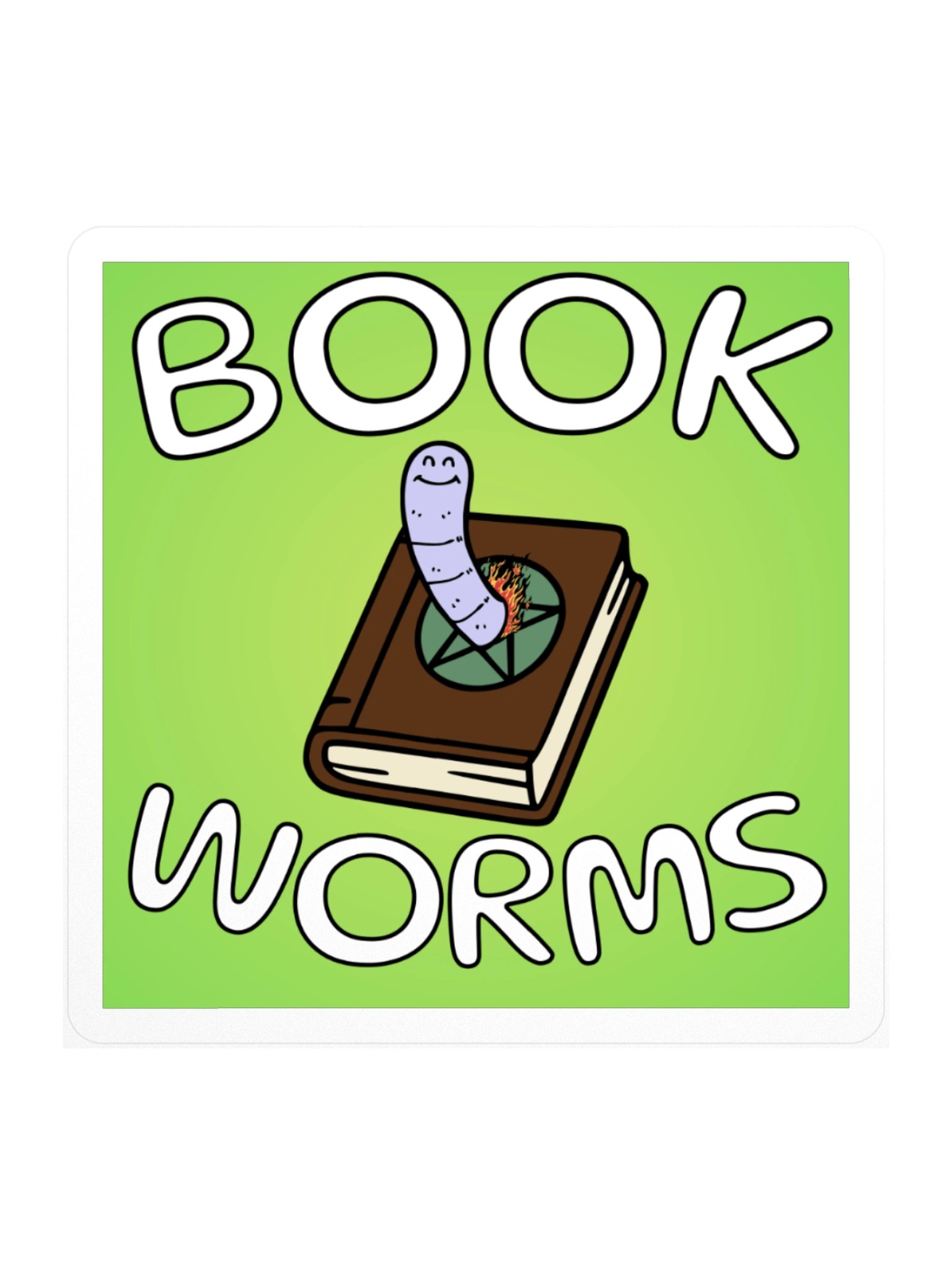Book Worms Sticker product image (1)