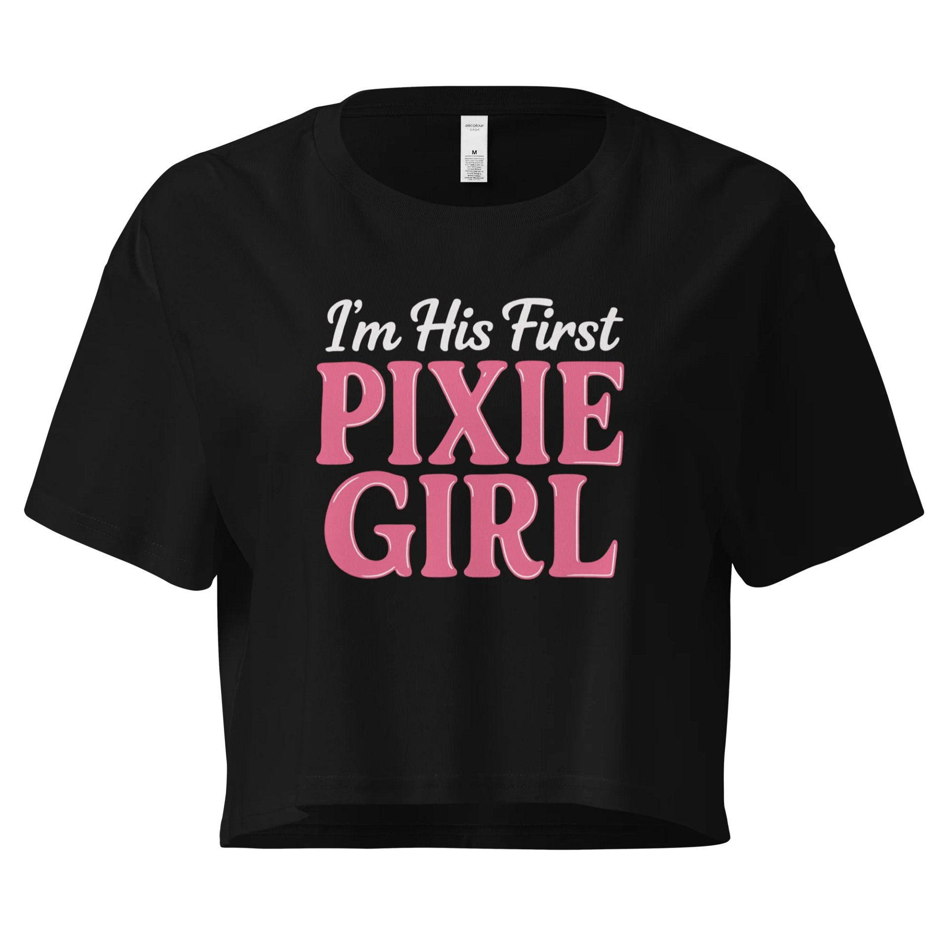 I’m his first pixie girl crop T-shirt product image (2)