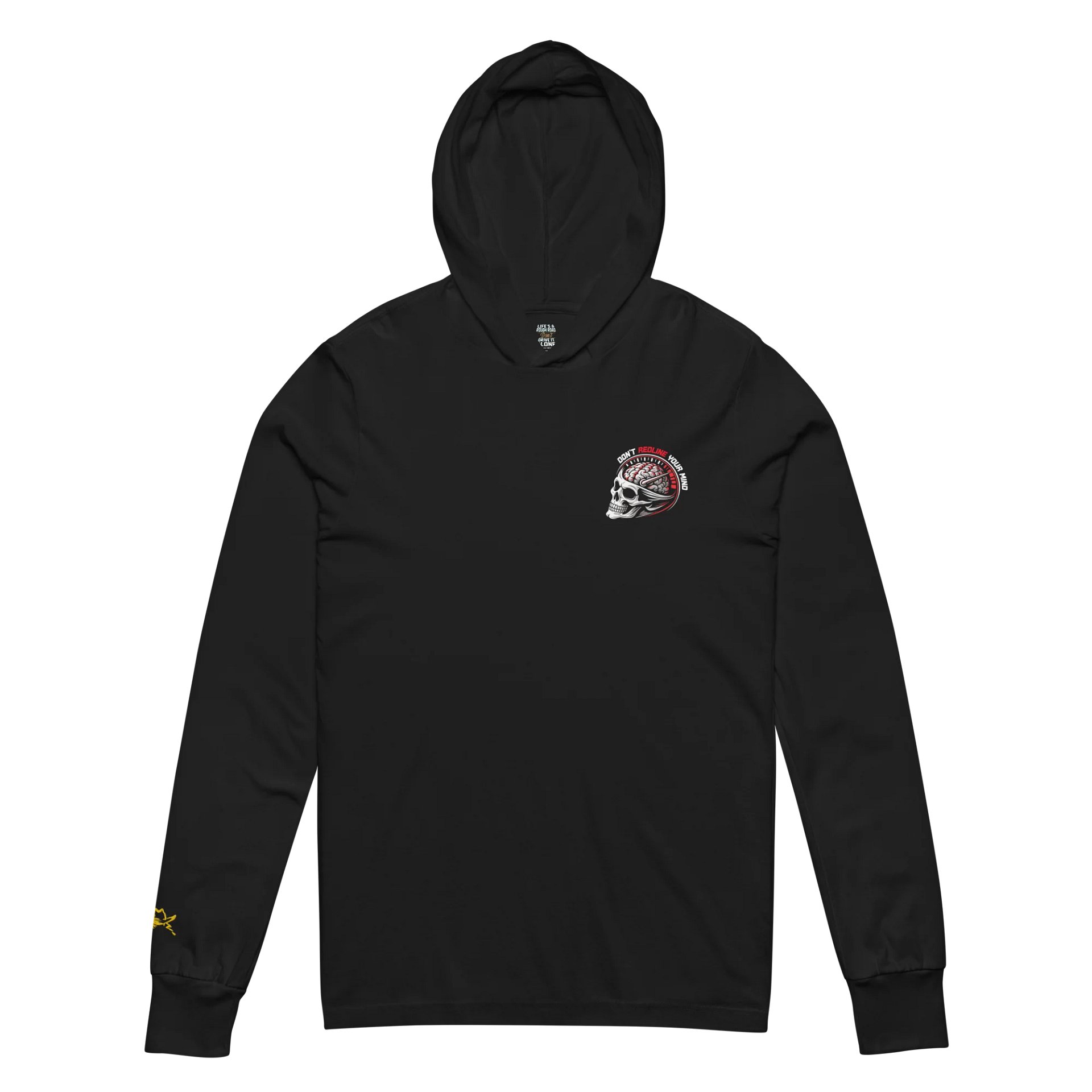 Don’t Redline Hooded Long Sleeve Tee product image (2)