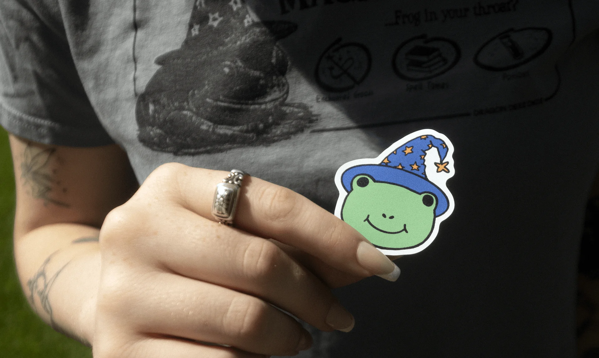 Wizard Frog Sticker product image (3)