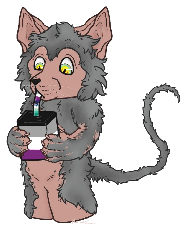 Raggedhollow Pride Sippy Sticker product image (1)