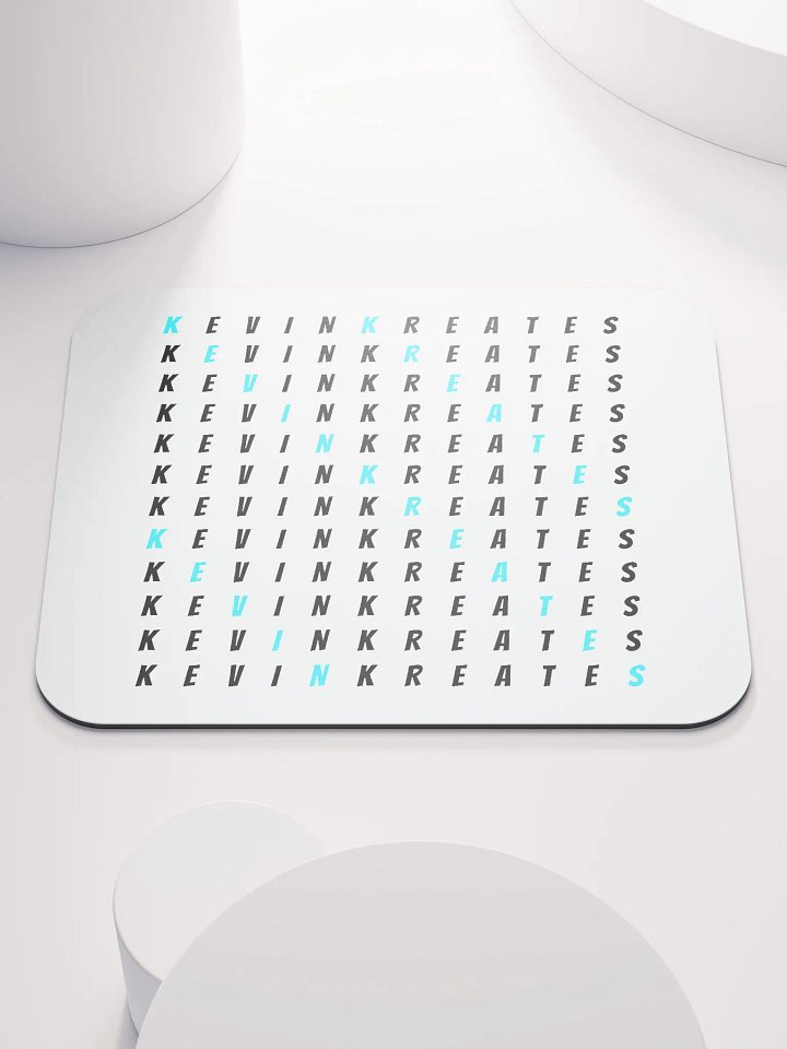 Kevin Kreates Cross-Word Mouse Pad product image (1)