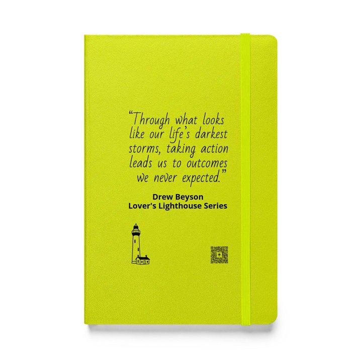 Hardcover Notebook - Lover's Lighthouse Series Quote product image (5)