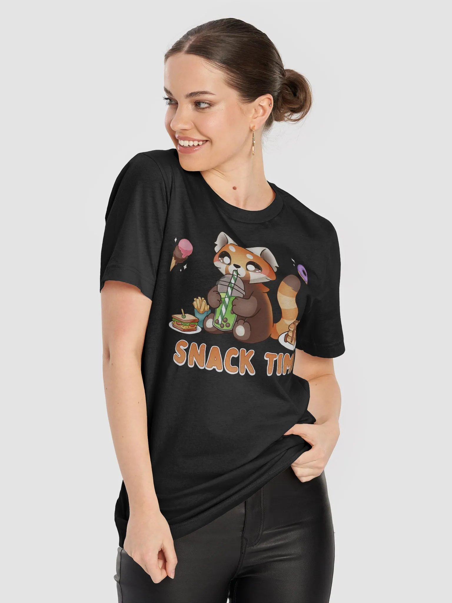 Snack Time Panda Shirt product image (4)