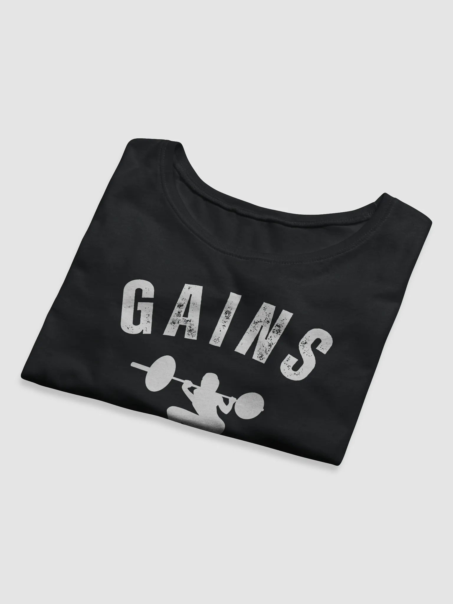 Women's Squat Gains Cropped Tee product image (8)
