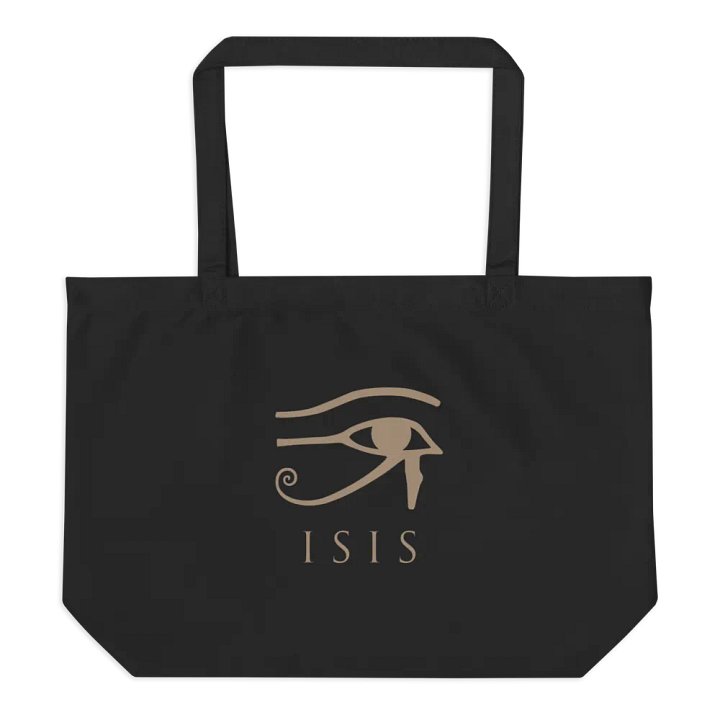 Isis Black Eco-Friendly Tote Bag product image (3)