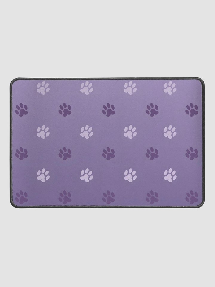 Paw Print Desk Mat 12