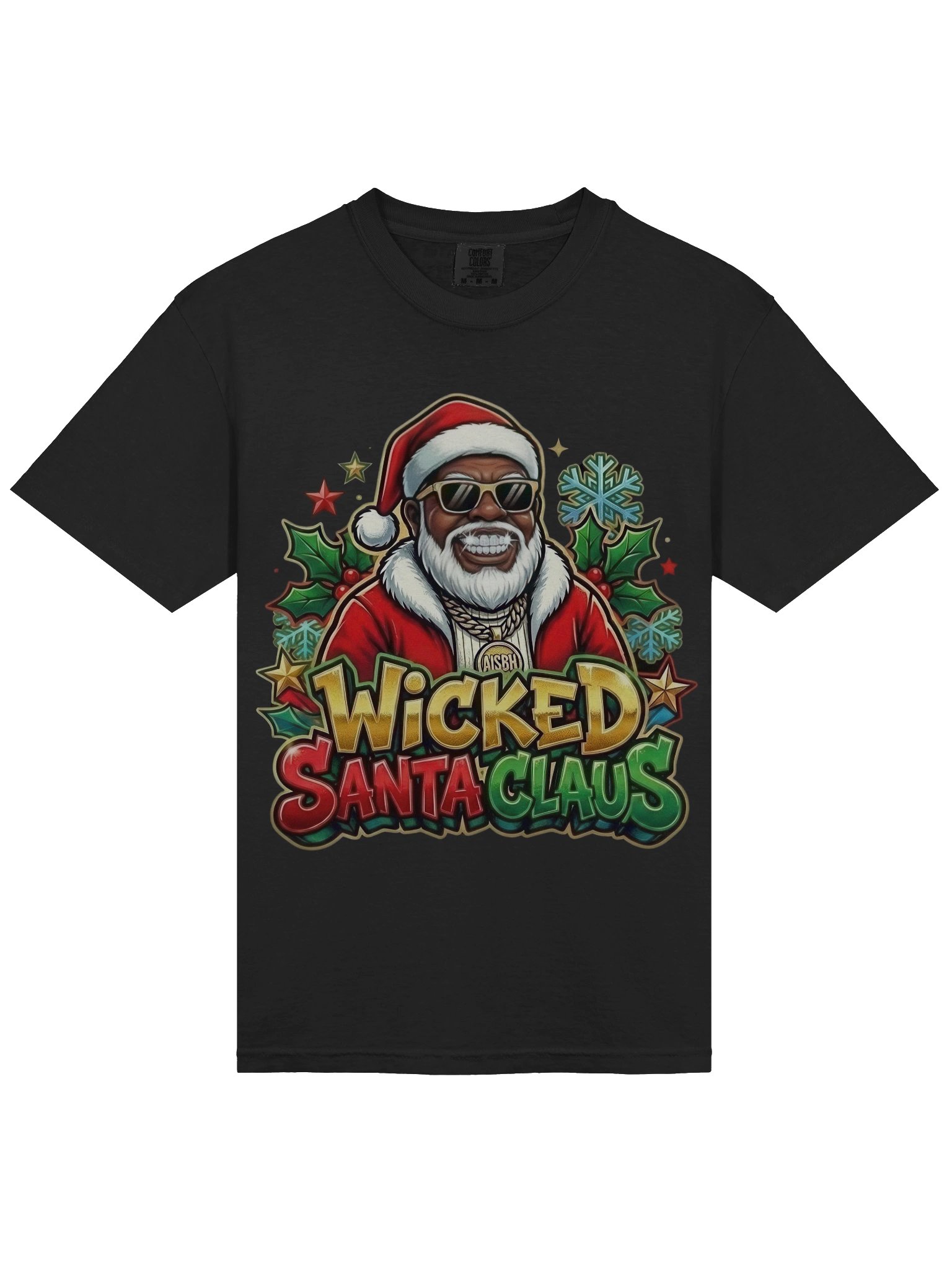 Wicked Santa Claus Festive Christmas T-Shirt product image (6)
