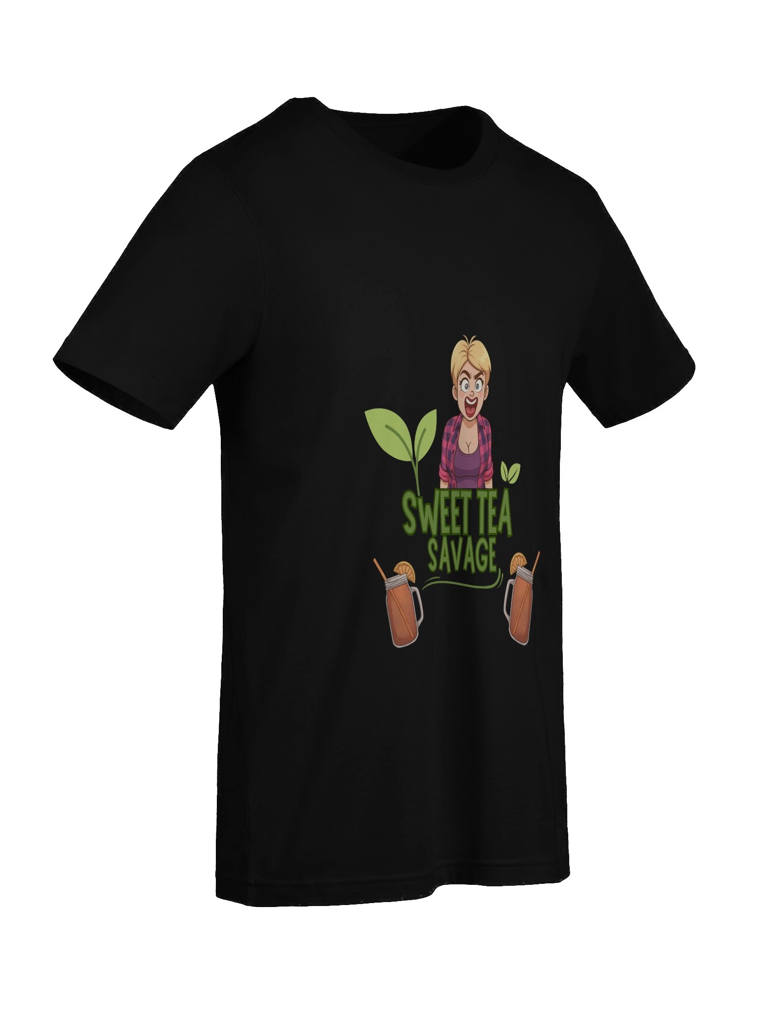 Sweet Tea Savage Tee for Women🍹💋 product image (9)