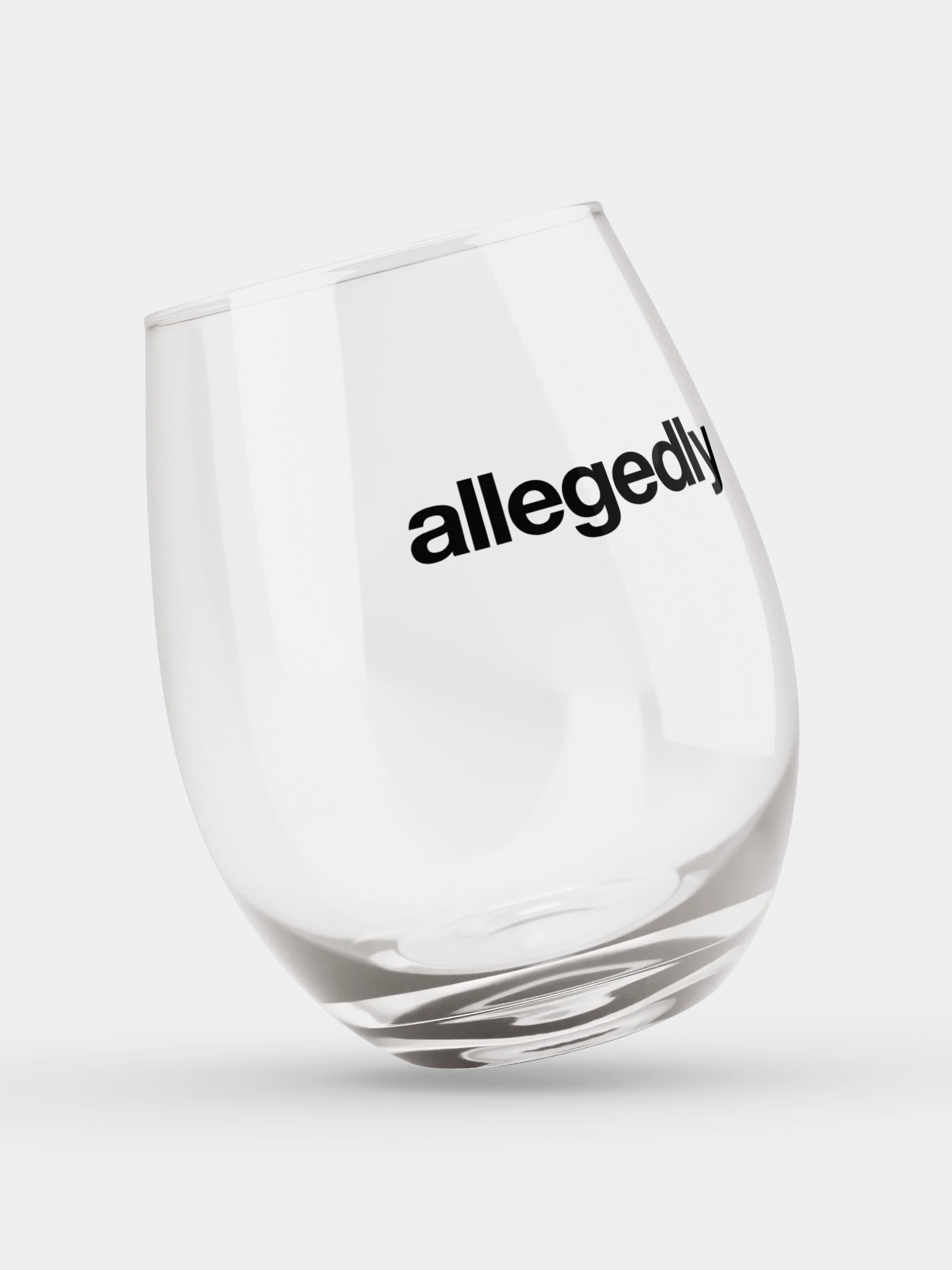 Allegedly Wine Glass product image (3)