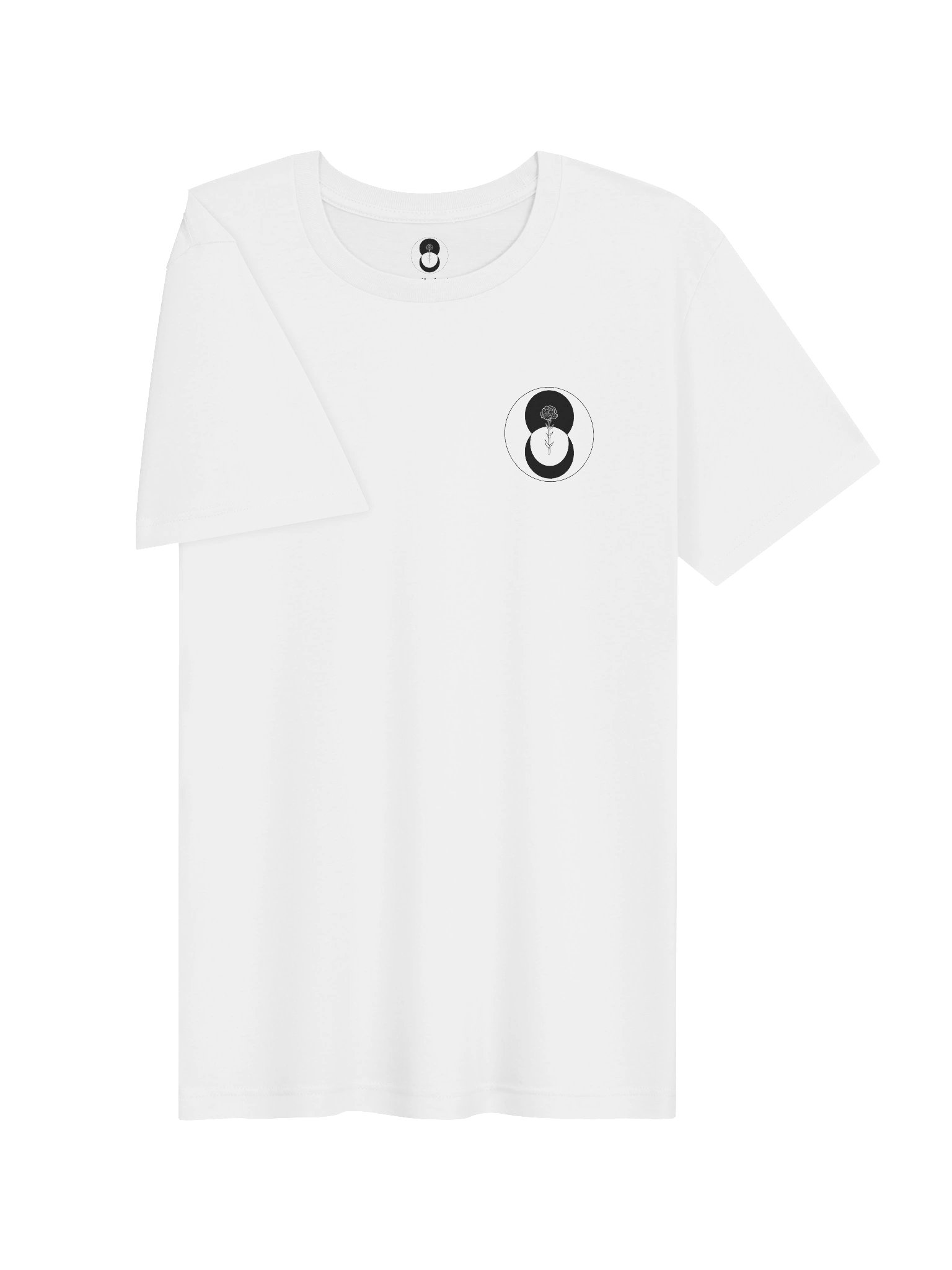 T-shirt graphique – Logo officiel Au seuil de la vie (noir, petit) product image (3)
