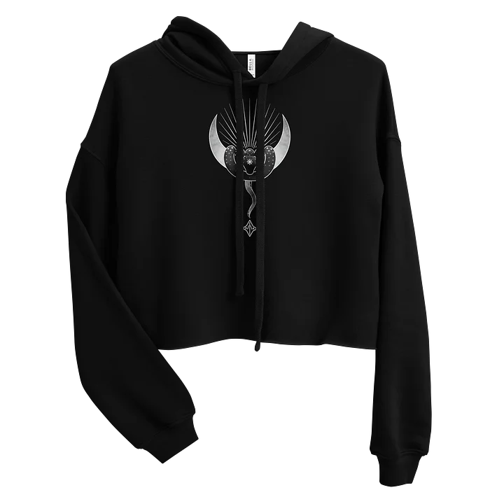 𝖘𝖊𝖗𝖕𝖊𝖓𝖙𝖊 crop hoodie product image (1)