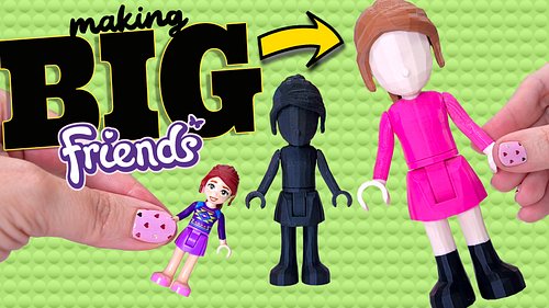Need more Friends? Just 3D print yourself some! (if only all life's problems were this simple)

Somehow they STILL look cute ...