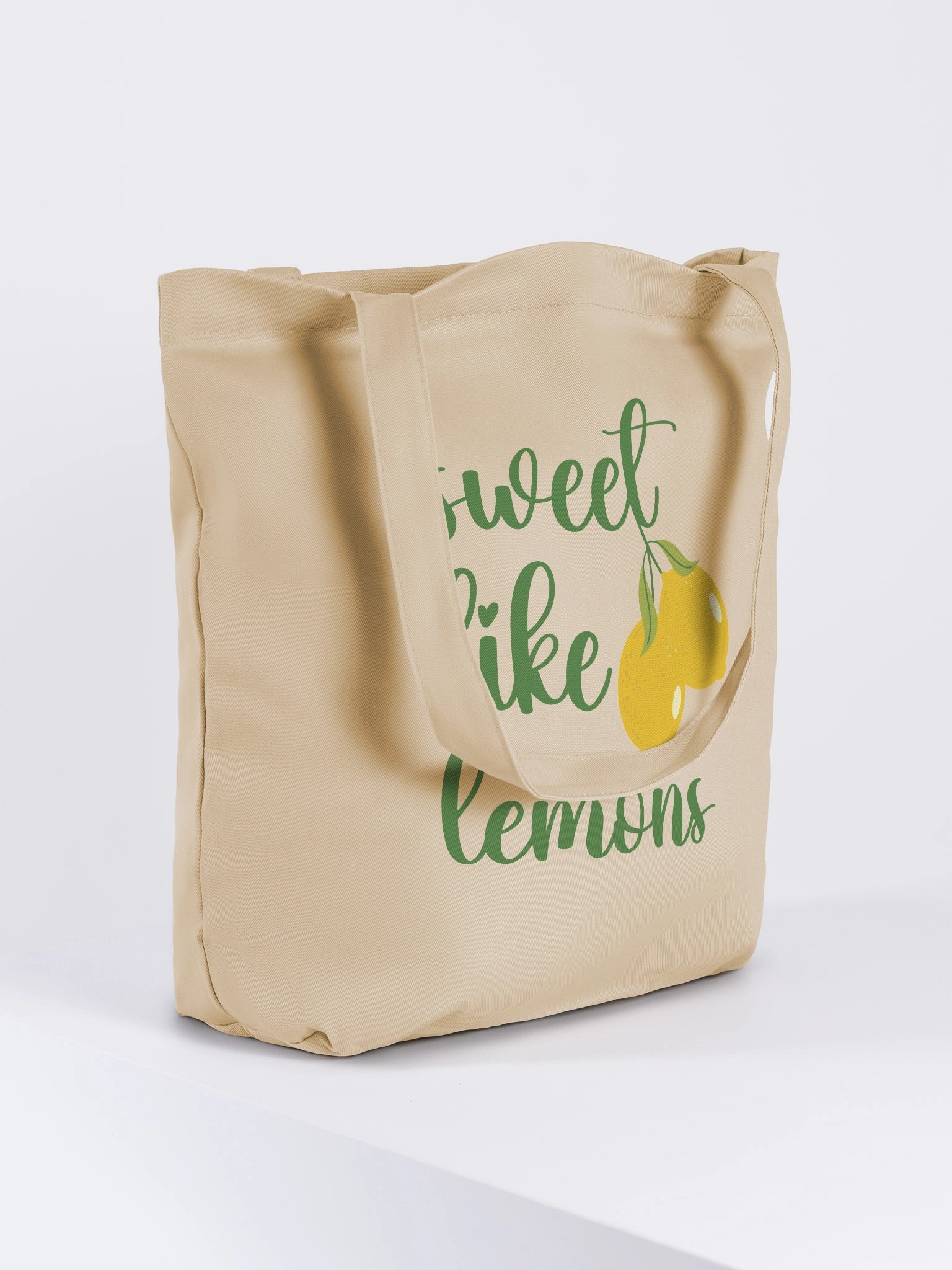Sweet Like Lemons Organic Tote Bag product image (4)