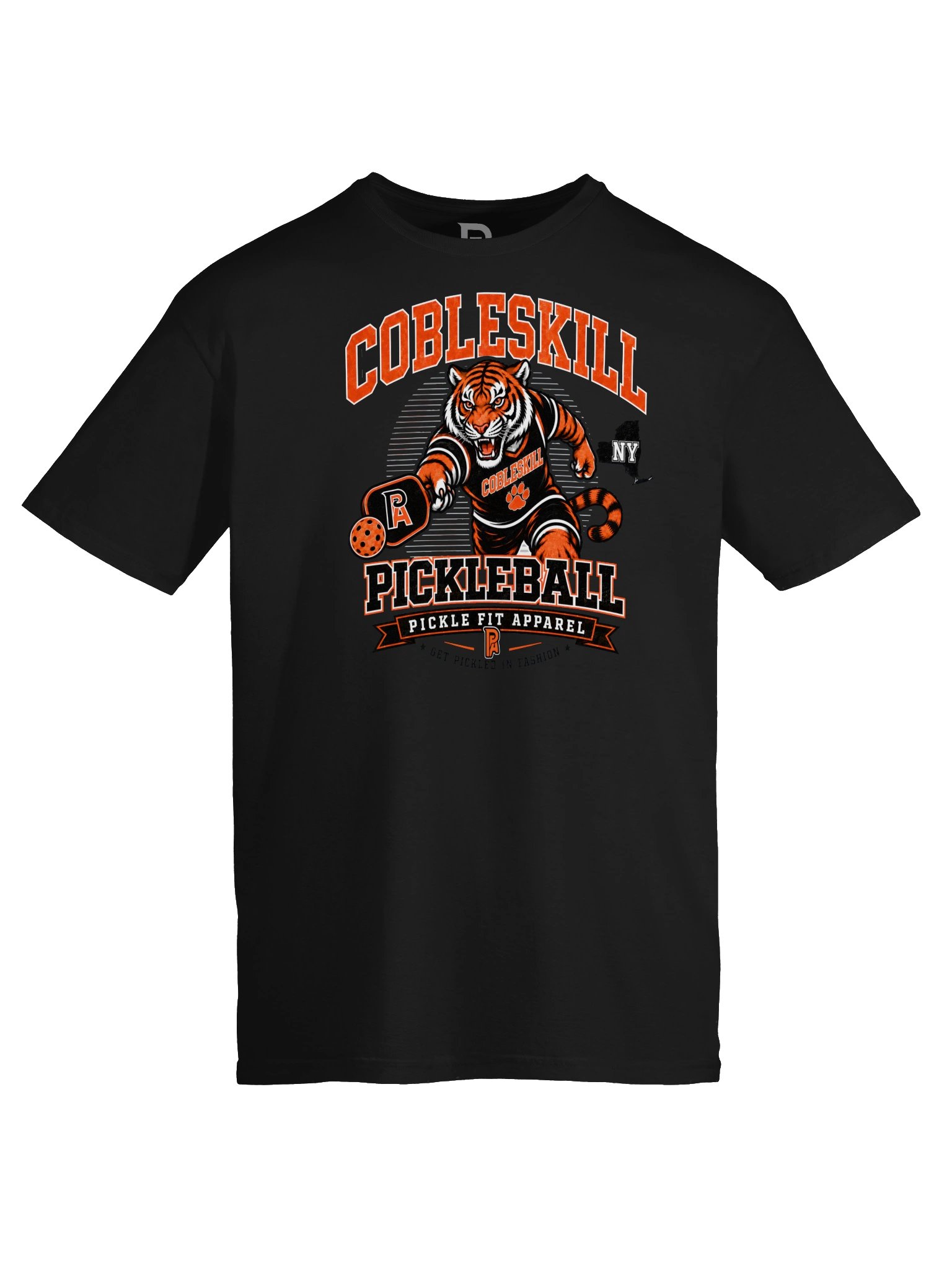 Cobleskill Pickleball Tiger Graphic Tee product image (20)