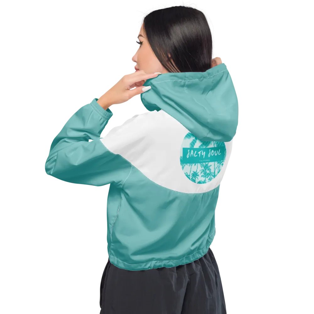 Salty Soul Cropped Windbreaker product image (2)