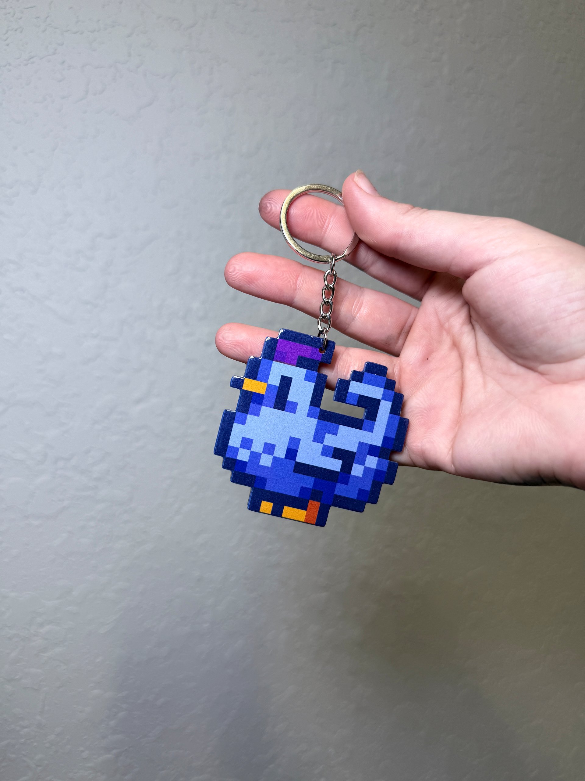 Blue Chicken Key Chain product image (1)