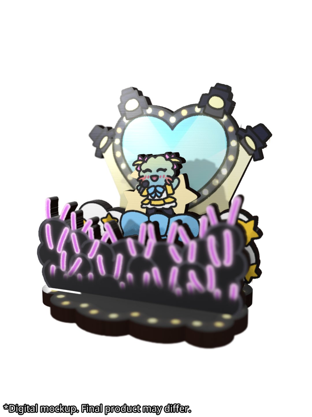 Little Blue Idol - Wooden Standee [FAN MERCH] product image (1)