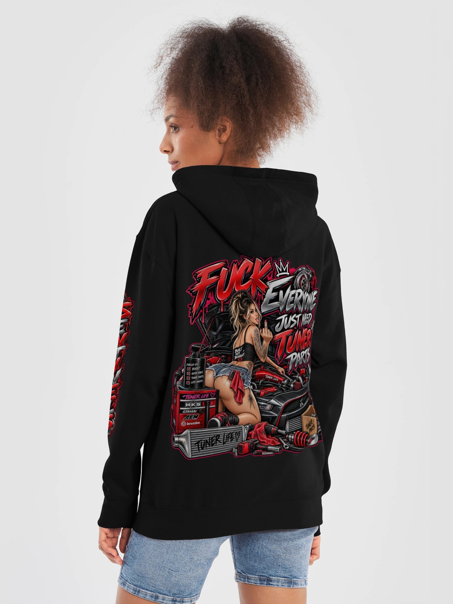 UNISEX HOODIE FUCK EVERYONE product image (32)