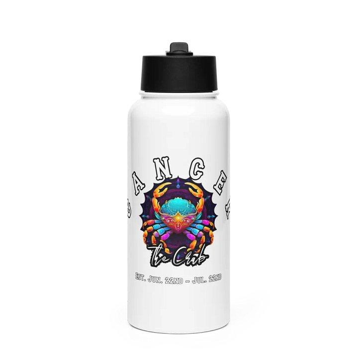Cancer - Zodiac Sports Stainless Steel Water Bottle product image (1)