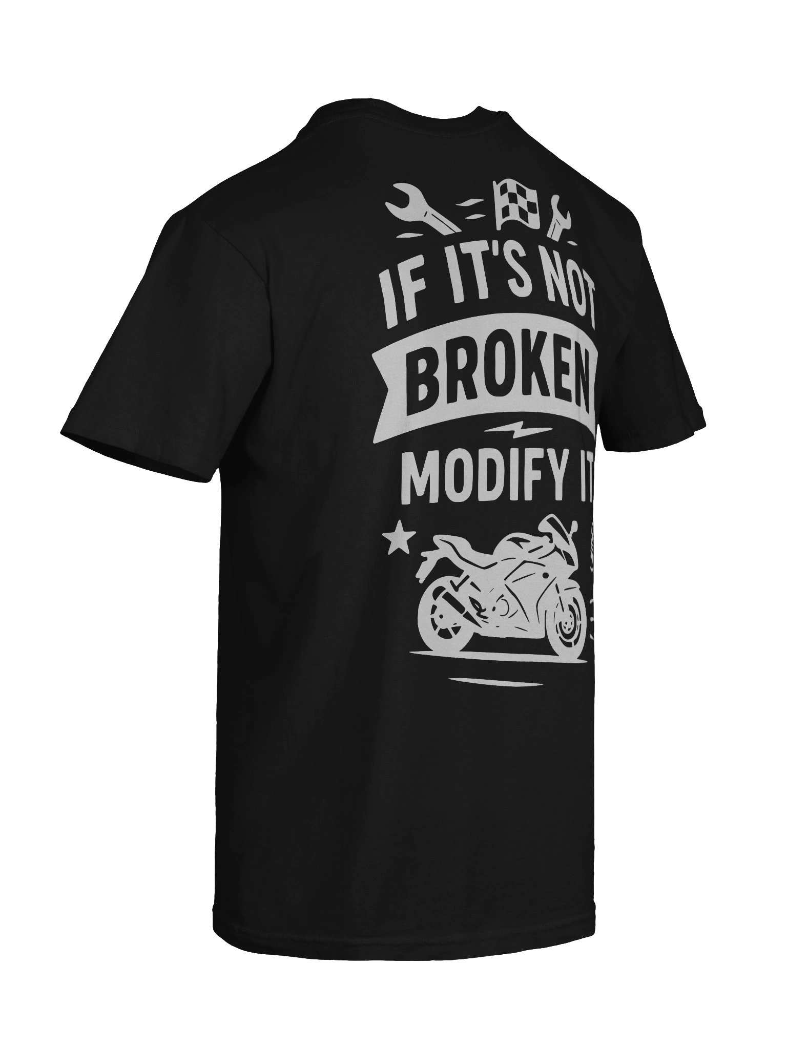If Its Not Broken, Black T-Shirt product image (10)