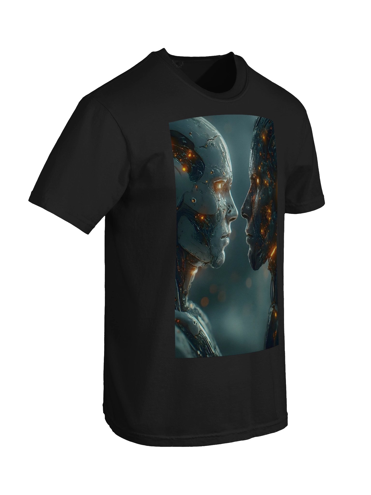 Futuristic Robotic Encounter T-Shirt product image (15)