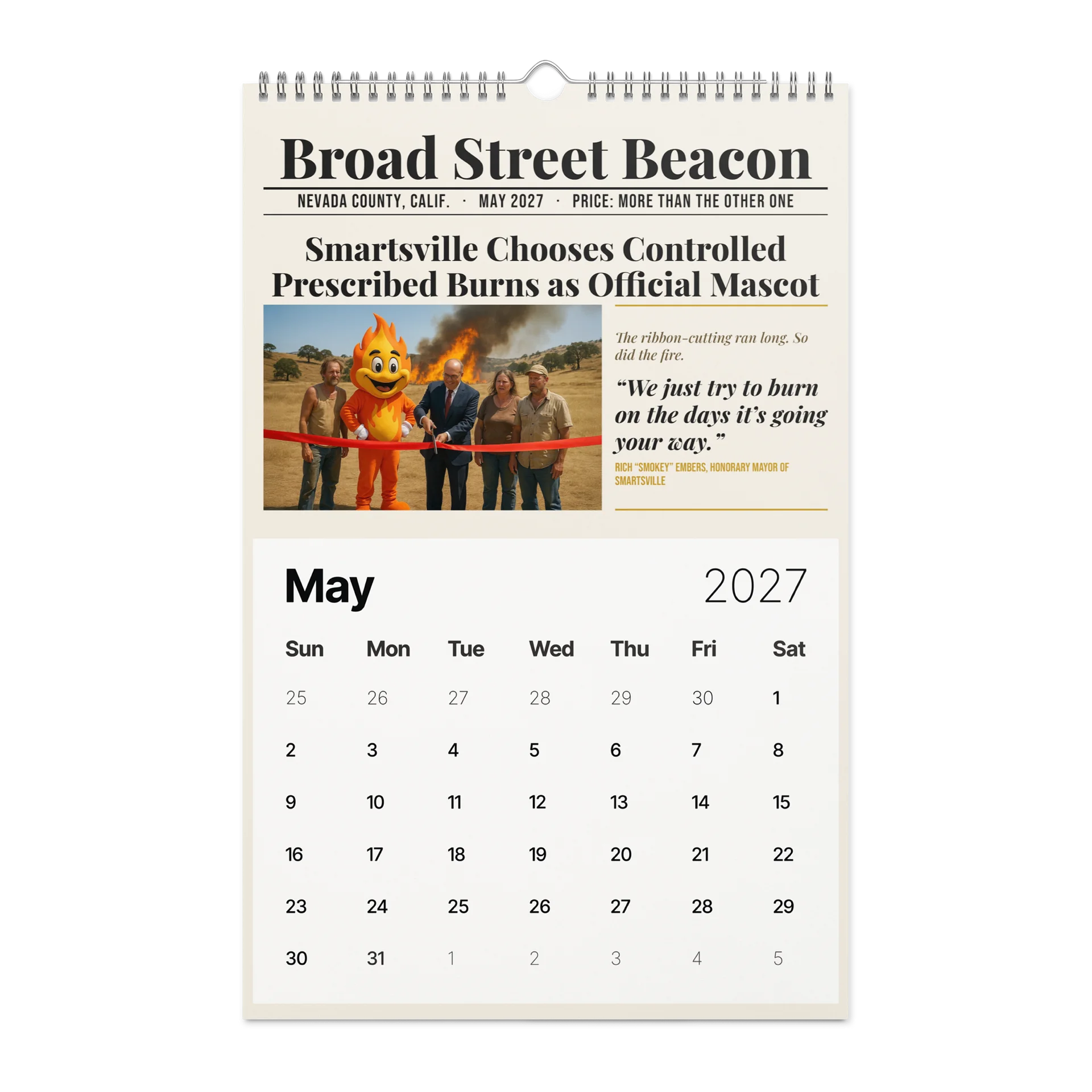 Broad Street Beacon 2027 Wall Calendar product image (10)